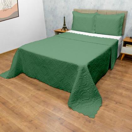 Imagem de Cobre Leito Colcha Camili Solteiro 2 pçs Matelado Ultrassônico Dupla Face