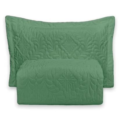 Imagem de Cobre Leito Colcha Camili Solteiro 2 pçs Matelado Ultrassônico Dupla Face