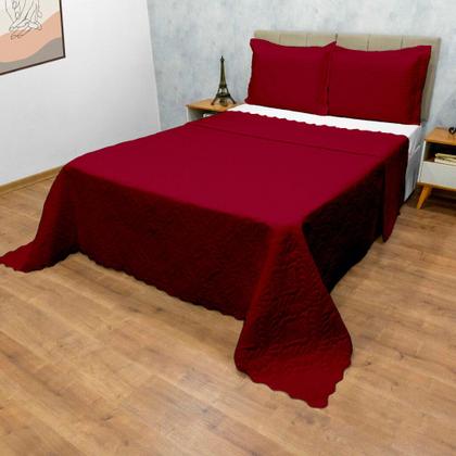 Imagem de Cobre Leito Colcha Camili Solteiro 2 pçs Matelado Ultrassônico Dupla Face