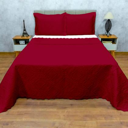 Imagem de Cobre Leito Colcha Camili Solteiro 2 pçs Matelado Ultrassônico Dupla Face