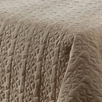 Imagem de Cobre Leito Colcha Casal Austria Matelado a linha 2,00m X 2,40m 03 Peças