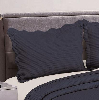 Imagem de Cobre Leito Colcha Casal Padrão Dupla Face com Toque Macio 200 Fios Ultrasonic 03 Peças Bulet