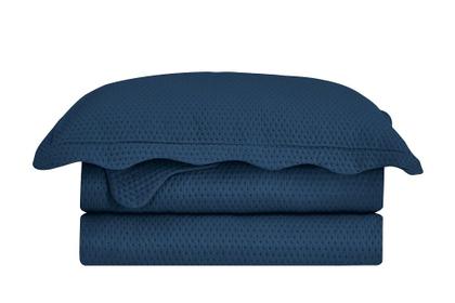 Imagem de Cobre Leito Colcha Casal Padrão Dupla Face com Toque Macio 200 Fios Ultrasonic 03 Peças Bulet