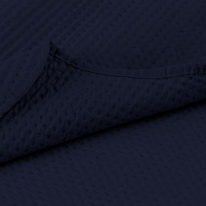 Imagem de Cobre Leito Colcha Casal Queen Dupla Face com Toque Macio 200 Fios Ultrasonic 03 Peças Bulet