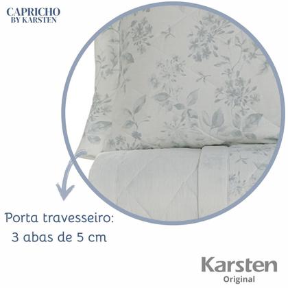 Imagem de Cobre-leito Colcha Queen Karsten Algodão Egípcio 3 Peças