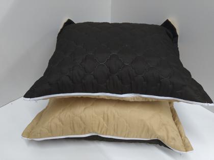 Imagem de Cobre Leito Dupla Face Com Porta Travesseiro Dupla Face para Cama Box Padrão