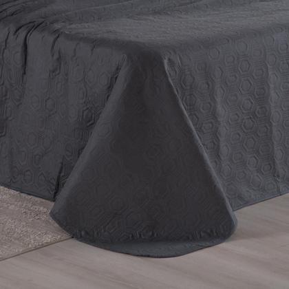 Imagem de Cobre Leito King Colcha 03 Pçs Dupla Face Liso Matelado Petchowork Liso