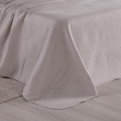 Imagem de Cobre Leito King Colcha 03 Pçs Dupla Face Liso Matelado Petchowork Liso