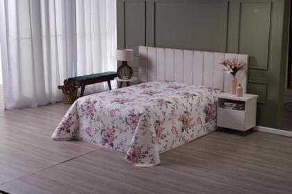 Imagem de Cobre Leito King Size Estampado Avulso + 2 portas travesseiros de presente Envio Imediato