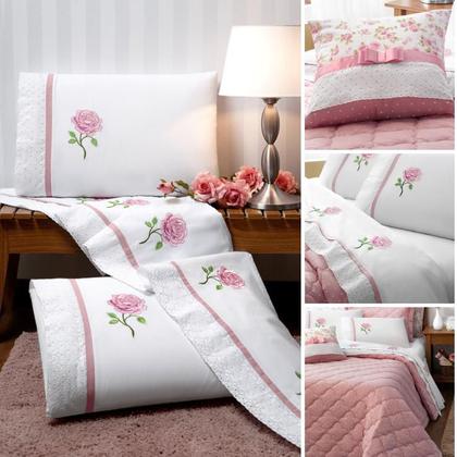 Imagem de cobre leito queen  athenas  11 peças cobertor  kit completo  macio 260cm x 240cm