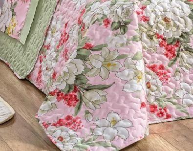 Imagem de Cobre Leito Queen Naturale Dupla Face 3Pçs Varias Cores