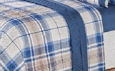 Imagem de Cobre Leito Queen Naturale Dupla Face 3Pçs Varias Cores