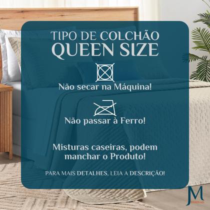 Imagem de Cobre Leito Queen Size 100% Algodão Lory 200 fios Super Macio VERITY