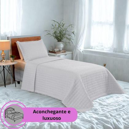 Imagem de Cobre Leito Solteiro Matelado Soft Dupla Face