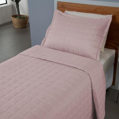 Imagem de Cobre Leito Solteiro Menino Menina Colcha Cama Box Soft Matelado 02 Pçs