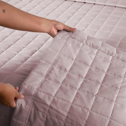 Imagem de Cobre Leito Solteiro Menino Menina Colcha Cama Box Soft Matelado 02 Pçs