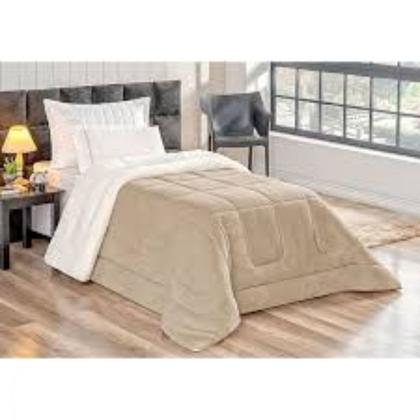 Imagem de Cobredom Cobertor Solteiro Sherpa Dupla Face Pele Carneiro