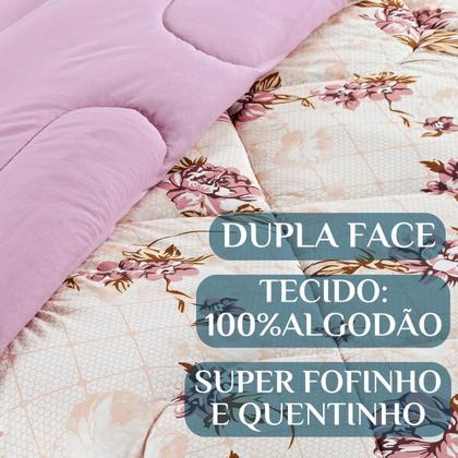 Imagem de Cobredrom Casal Super King Grosso Kristen 100% Algodao Extra Macio QUALITY