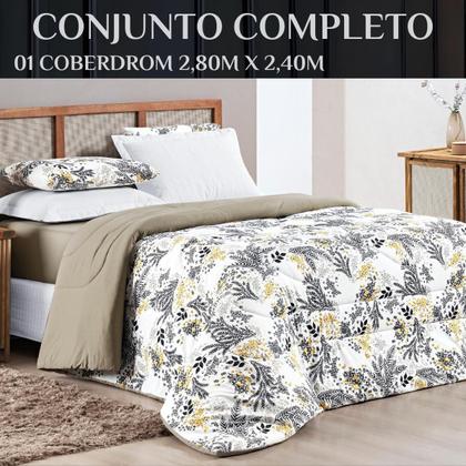 Imagem de Cobredrom Casal Super King Grosso Kristen 100% Algodao Extra Macio QUALITY