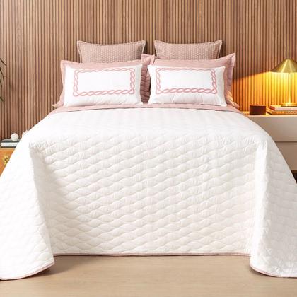 Imagem de Cobreleito King Lavive Francis 05 Peças 180 Fios Rosê