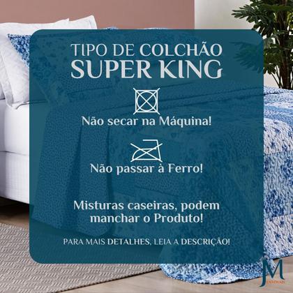 Imagem de Cobreleito King Size 200 Fios Florença 03 Pçs Super Elegante