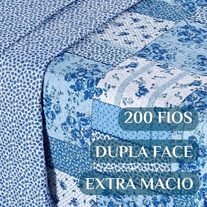 Imagem de Cobreleito King Size 200 Fios Florença 03 Pçs Super Elegante