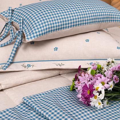 Imagem de Cobreleito Queen Lavive Alice 5 Pç Toque Linho 300 Fios ul