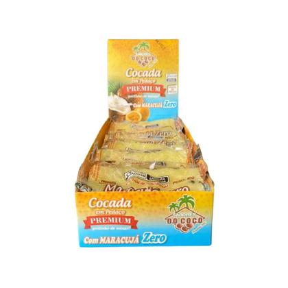 Imagem de Cocada Com Maracujá Zero Sabores Do Coco 15x40g