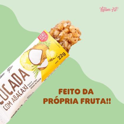 Imagem de Cocada Cremosa Zero Acucar Com Abacaxi Latam Fit 12 Unidades
