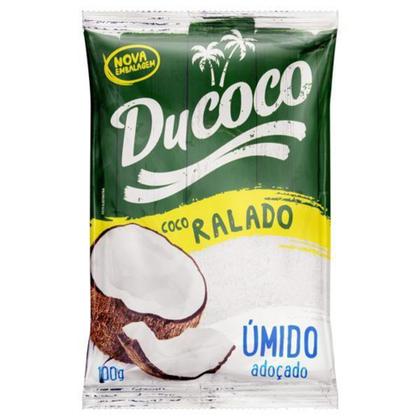 Imagem de Coco Ralado Umido Adoçado Ducoco Pacote 100g