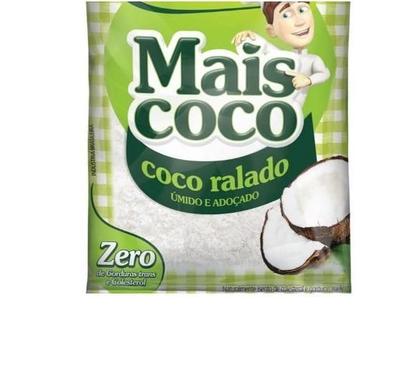 Imagem de Coco Ralado Úmido Adoçado Mais Coco 3 Pacotes De 1 Kilo