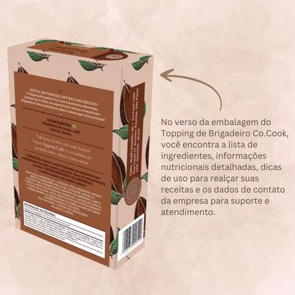 Imagem de CoCook Caixa 20 Topping Nibs Cacau Brigadeiro Sabor Anis 75g