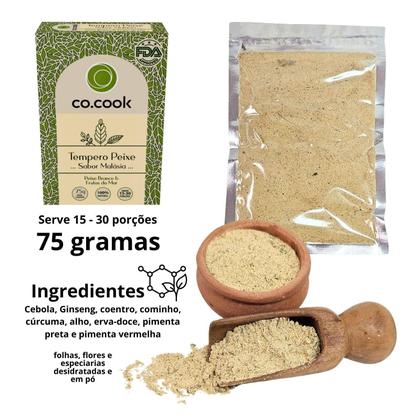 Imagem de Cocook Kit Presente 2 Temperos Frango E Peixe 1 Topping