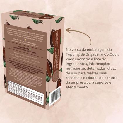 Imagem de Cocook Topping Nibs De Cacau Brigadeiro Sabor Amazônia 75G