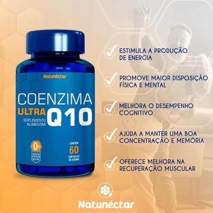 Imagem de Coenzima Q10 100mg - 60 Cápsulas Natunéctar