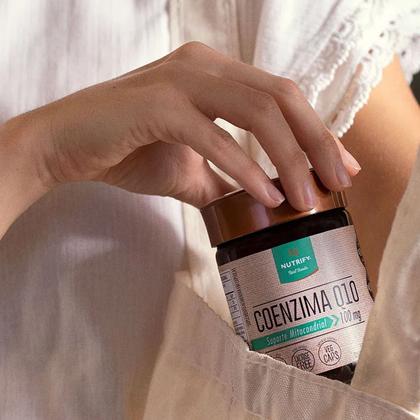 Imagem de Coenzima Q10 100mg + Vitamina E 60 caps Oxidante - Nutrify