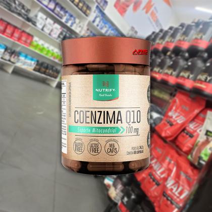 Imagem de Coenzima Q10 100mg + Vitamina E 60 caps Oxidante - Nutrify