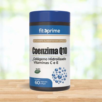 Imagem de Coenzima Q10 Com Colágeno Vitaminas C e E 60 Cápsulas Fitoprime
