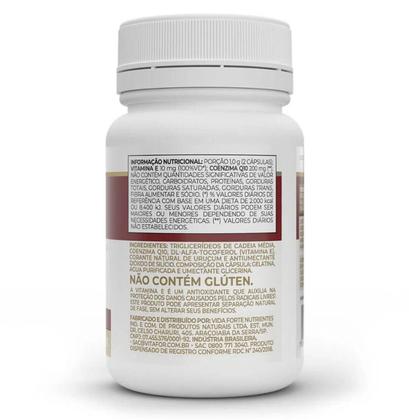 Imagem de Coenzima Q10 com Vitamina E - COQ-10 Vitafor Antioxidante - 30 cápsulas