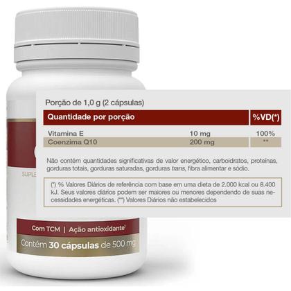 Imagem de Coenzima Q10 com Vitamina E - COQ-10 Vitafor Antioxidante - 30 cápsulas