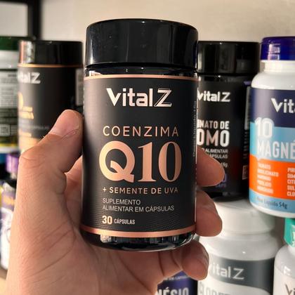 Imagem de Coenzima Q10 Semente de Uva VitalZ  30 Cápsulas