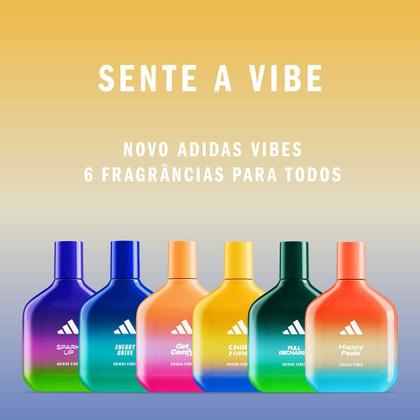 Imagem de Coffret Adidas Vibes Chill Zone Kit - Perfume Masculino EDP + Shower Gel