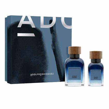 Imagem de Coffret Adolfo Dominguez Kit Perfume Ámbar Negro Eau de Parfum + Eau de Parfum