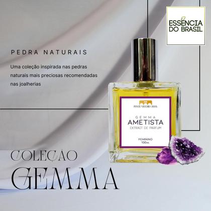 Imagem de Coffret Perfume Gemma Ametista 100ml + Colar em Prata 925