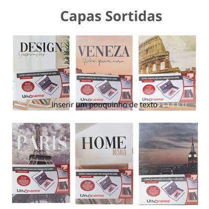 Imagem de Cofre Camuflado Formato De Livro Porta Joias Com Chave