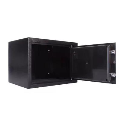 Imagem de Cofre Eletronico Digital Grande Senha Chave Porta Documentos Armas Display Lcd Bandeja Chumbadores Com Suporte De Parede