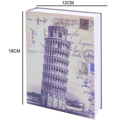 Imagem de Cofre Formato Livro Camuflado Com Chave 18X12cm