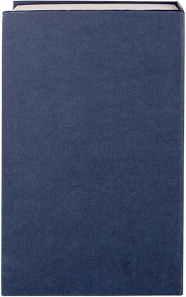 Imagem de Cofre Mecânico com Chave Formato Livro Azul Fixser