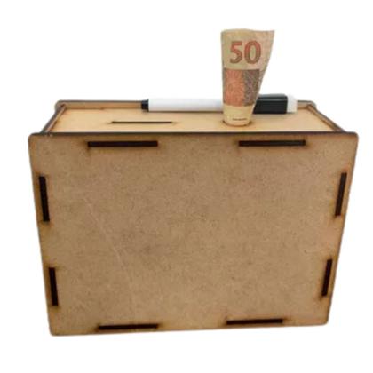 Imagem de Cofre Poupança 10 Mil - Método C/ Aprendizagem - Em Mdf