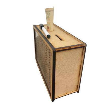 Imagem de Cofre Poupança 10 Mil - Método C/ Aprendizagem - Em Mdf